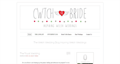 Desktop Screenshot of cwtchthebride.com